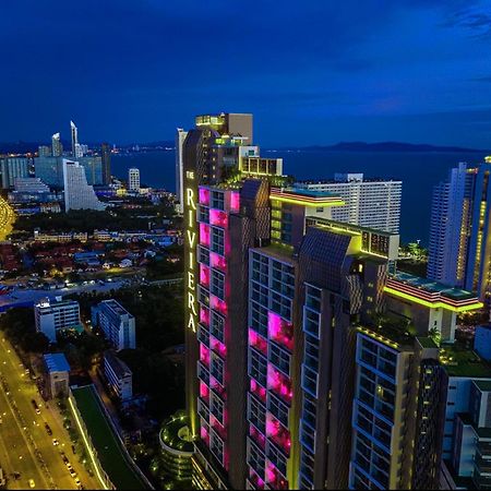 芭提雅高层海景奢华公寓the Riviera Jomtien生香家直达海滩2704 מראה חיצוני תמונה