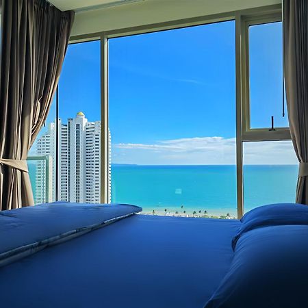 芭提雅高层海景奢华公寓the Riviera Jomtien生香家直达海滩2704 מראה חיצוני תמונה