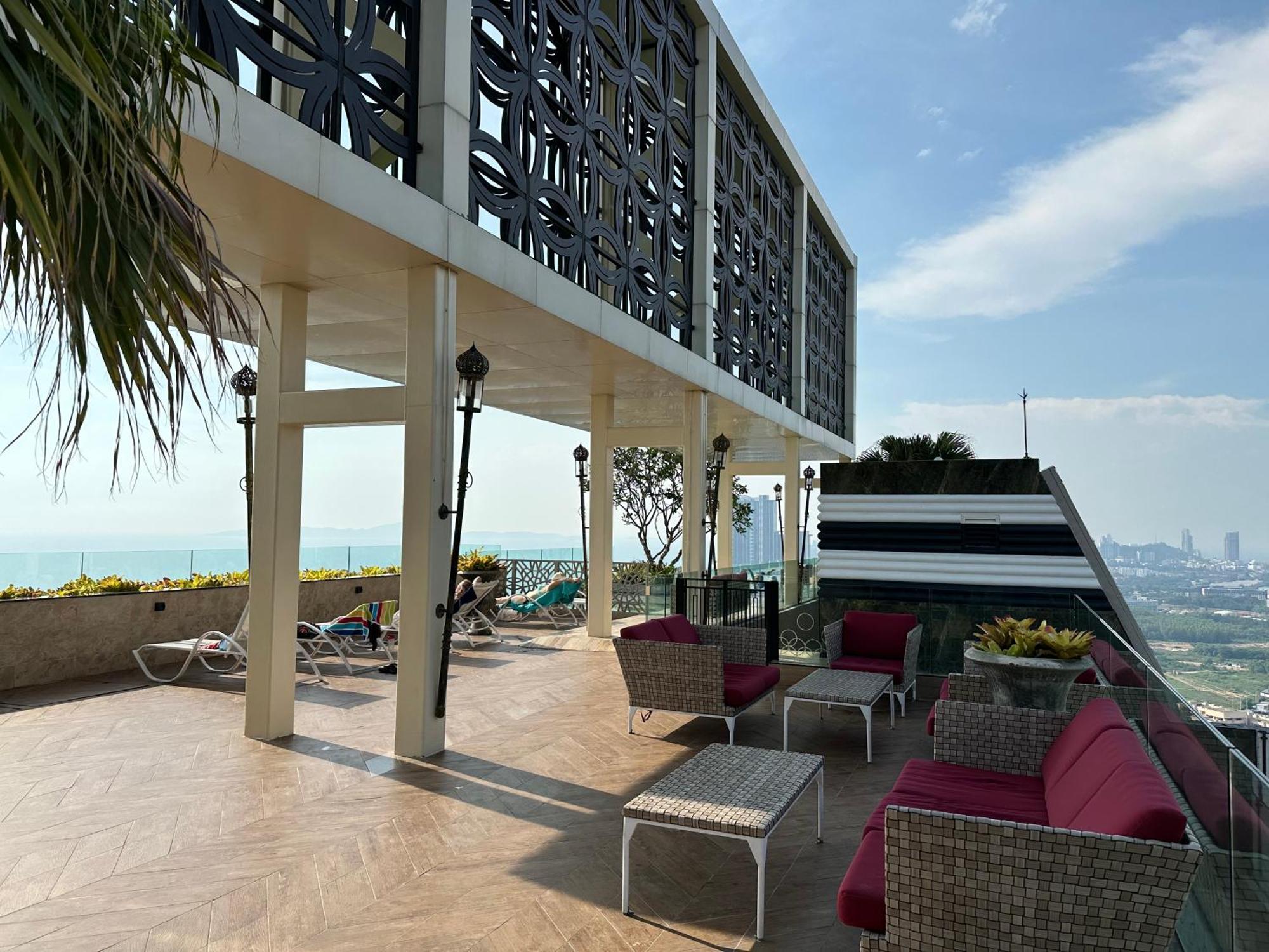 芭提雅高层海景奢华公寓the Riviera Jomtien生香家直达海滩2704 מראה חיצוני תמונה