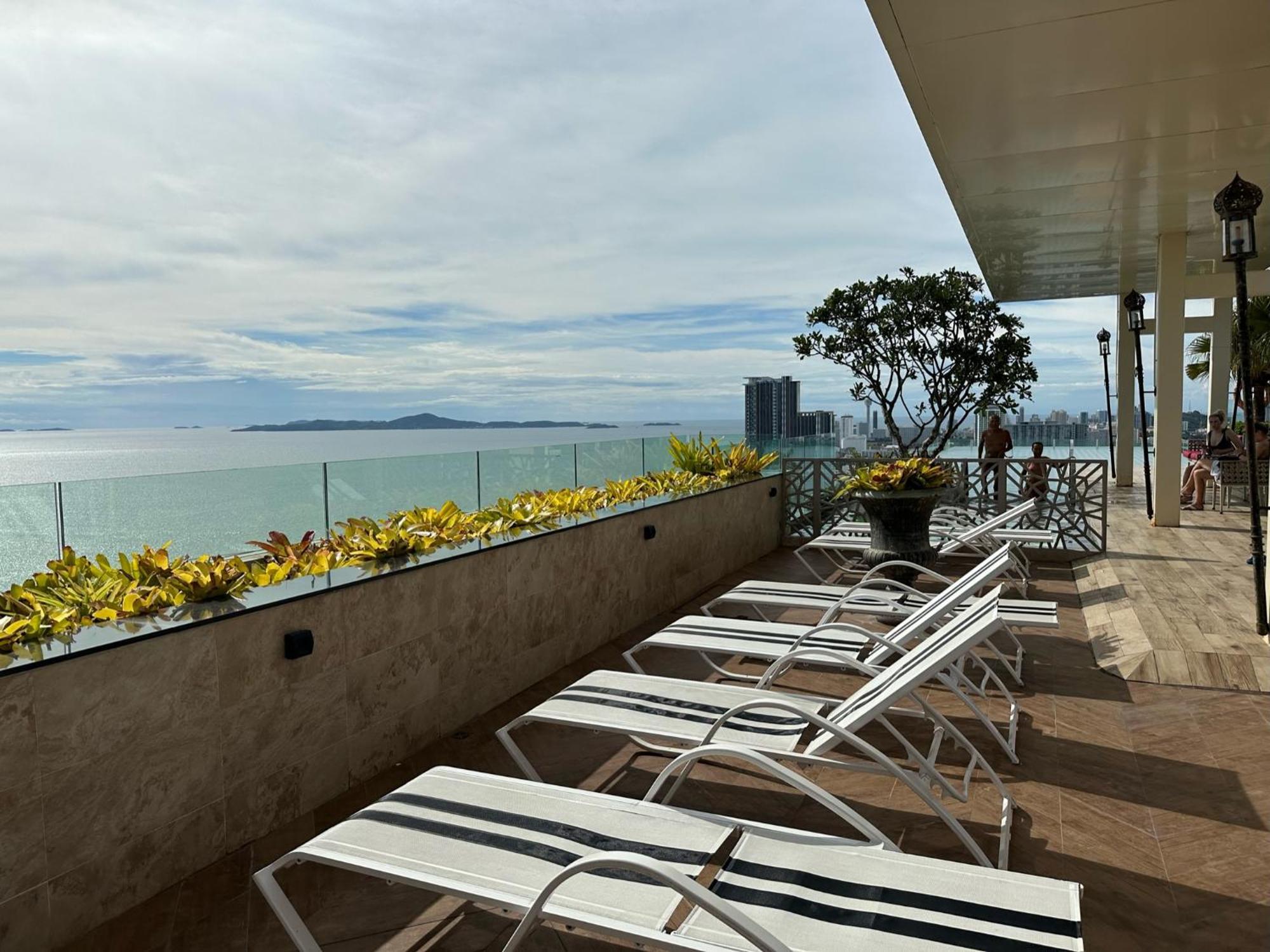 芭提雅高层海景奢华公寓the Riviera Jomtien生香家直达海滩2704 מראה חיצוני תמונה